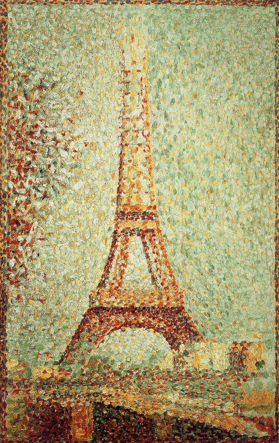 Georges Seurat Iron tower